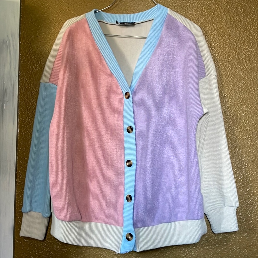 Women’s Cider Color Block Cardigan